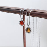 Turquoise Vintage Pendant Earrings Necklace