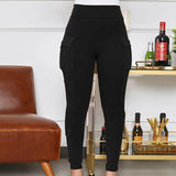 Womens High-Waisted Slim-Fit Casual Sweatpants