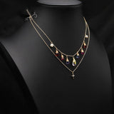 HIGH END BUTTERFLY TEMPERAMENT PEARL NECKLACE_CWAJE3857