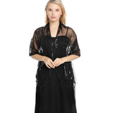 2024 NEW STYLE DINNER EMBROIDERED TASSEL SHAWL_CWASC1083