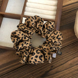 Double Layer Scrunchie Retro Low Ponytail Hairtie_Cwaha07861