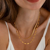 FASHIONABLE AND VERSATILE 18K GOLD PLATED NECKLACE_CWMM3687