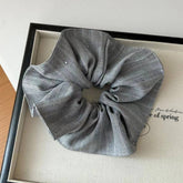 SHINING STRIPED STRIPED COW HAIR SCRUNCHIES_CWAHA2818