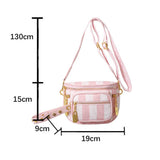 2024 NEW MULTI LAYER ZIPPER RIBBON CHEST BAG_CWAB2086