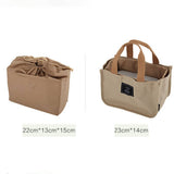 CASUAL PICNIC INSULATED DOUBLE LAYER BENTO BAG_CWAB1824