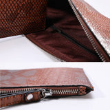 3D PYTHON PATTERNED LARGE CAPACITY HANDBAG_CWAB1374