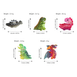 ACRYLIC DINOSAUR HAIR CLAW CUTE FUN SHARK CLIP_CWAHA2072