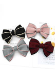 BOW DECOR FRENCH BUTTERFLY HAIR CLIP_CWAHA0163