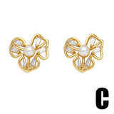 FASHIONABLE ZIRCON INLAID BEE EARRINGS_CWAJE0996
