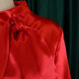 FASHIONABLE DRESS WITH PUFF SLEEVES AND WAIST_CWDSD6141