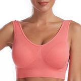 PLUS SIZE RUNNING SHOCKPROOF SPORTS WIRELESS BRA_CWMU0309
