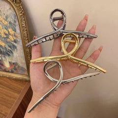OVERSIZED METAL HAIR CLAW 13 5CM MINIMALIST CLIP_CWAHA2375