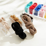 1BOX 25PCS ELASTIC HAIR TIES CANDY COLOR HAIRBANDA_CWAHA1109
