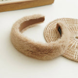 RETRO HIGH SKULL PLUSH HEADBAND_CWAHA0798