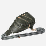 2024 NEW SIMPLE PU CHEST BAG_CWAB2734