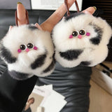 CUTE CALF CAR KEYCHAIN BAG PLUSH PENDANT GIFT_CWMM2526