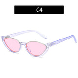 NEW HALF FRAME CAT EYE STREET STYLE SUNGLASSES_CWASG0386