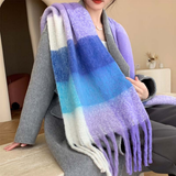 PLUSH AC SCARF THICK SOFT WINTER WRAP_CWASC2701