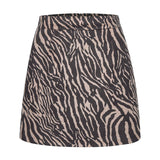 SEXY LEOPARD PRINT HIGH WAIST SUEDE HIP SKIRT_CWBSS0373