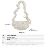 CLOUD BAG SHINY PUFFY DUMPLING SHOULDER PURSE_CUAB00505