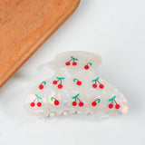 FRUIT PVC HAIR CLAW FALL WINTER HOT SELLING CLIP_CWAHA1274