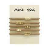 BRAIDED BOHEMIAN CARD HOLDER HAIR SCRUNCHIES_CWAHA2712