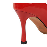 SIMPLE SHALLOW SQUARE TOE HIGH HEELS_CWSHH0113