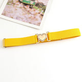 LOVE ALLOY ELASTIC BAND ELASTIC WOVEN CANVAS BELT_CWABE0680