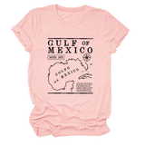 GULF OF MEXICO ESTD TEE SOFT COMFORT T SHIRT_CWTTSL0489
