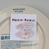 SWEET GIRL FLORAL BOW 2 PACK CLOUD HAIR CLIPS_CWAHA2267