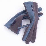 Autumn And Winter Warm Color Matching Gloves_Cwmm1544