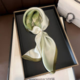 100% SILK FLOWER SCARF ELEGANT LOTUS PRINT SHAWL_CWASC0541