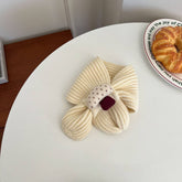 CUTE MUSHROOM KNIT SCARF WINTER WARMTH FOR KIDS_CWASC2085