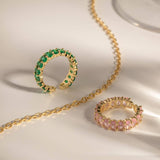 FASHIONABLE VERSATILE AND COLOR PROOF OPEN RING_CWAJE1396