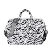 BLACK AND WHITE LAPTOP BRIEFCASE NOTEBOOK CASE_CWAB3324