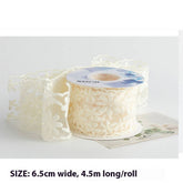 LACE EMBROIDERY FLOWER RIBBON DIY RIBBON_CWMM5756
