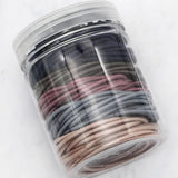 100PCS MULTI COLORED ELASTICS HAIR TIES SCRUNCHIES_CWAHA0136