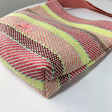 CONTRAST PATCHWORK COMMUTER SHOULDER BAG_CWAB2150