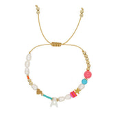 FASHION HAND WOVEN LETTER PEARL BRACELET_CWMM3812