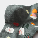 CARTOON GRAFFITI MID TUBE TIDE SOCKS_CWMS0160