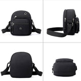 CASUAL SIMPLE NYLON SHOULDER CROSSBODY BAG_CWASC1775