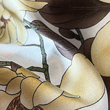 FLORAL TWILL SCARF FOR WOMEN SQUARE VERSATILE_CWASC0560