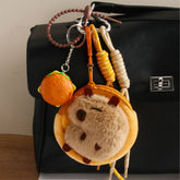 CAPYBARA PLUSH COIN EARBUD BAG KEYCHAIN_CWMM7746