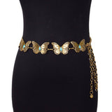 CASUAL RETRO BUTTERFLY DECORATIVE WAIST CHAIN_CWABE0486