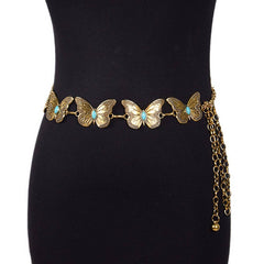 CASUAL RETRO BUTTERFLY DECORATIVE WAIST CHAIN_CWABE0486
