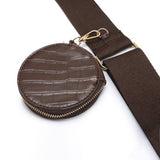 CROCODILE PATTERN ZERO WALLET SHOULDER BAG_CWAB1392