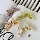 SWEET FLORAL ALL MATCH SIMPLE SWEET HAIRPIN_CWAHA2158