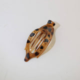 Glossy Matte Oval Hair Clip-Large Duckbill Style_Cwaha07479