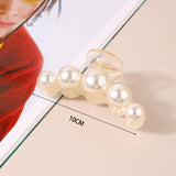 LARGE PEARL HAIR CLAW CLIP FOR WOMEN FRENCH STYLE_CWAHA0406