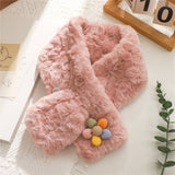 New Winter Colorful Flower Warm Scarf_Cwasc1252